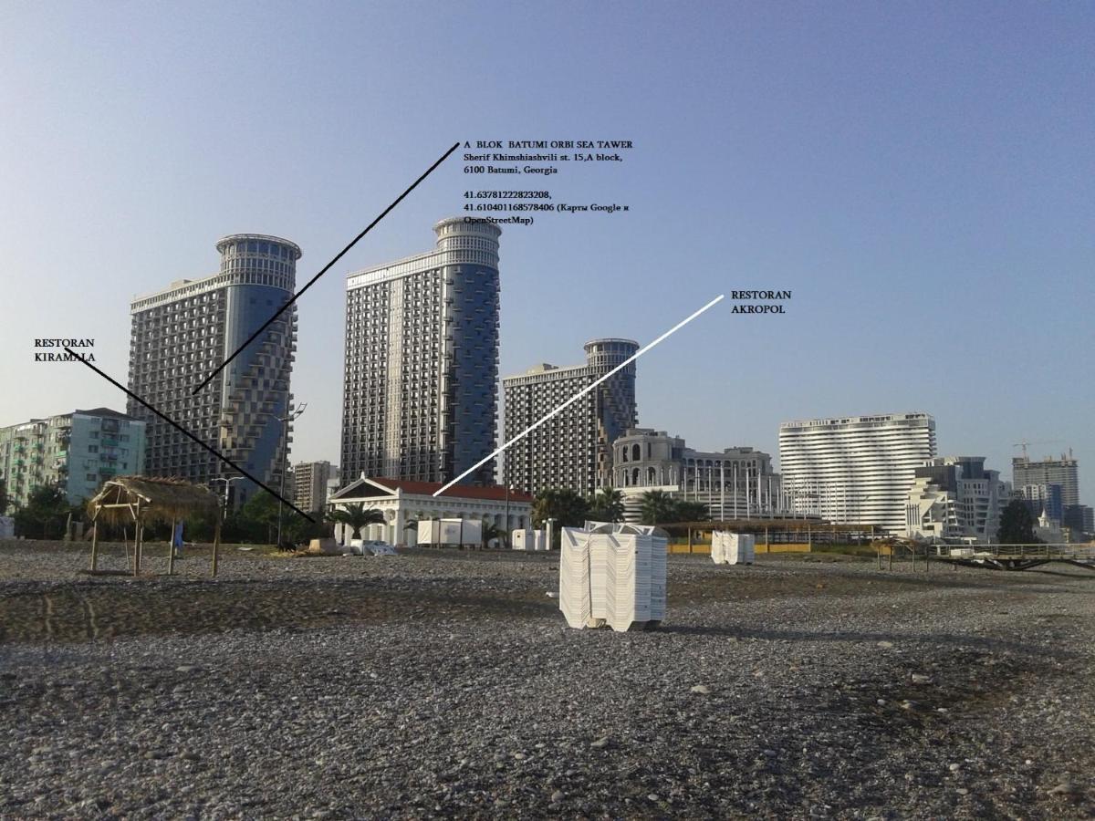 דירות Batumi Orbi Sea Tawer מראה חיצוני תמונה